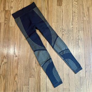 Lululemon Athletica Black and Gray Leggings